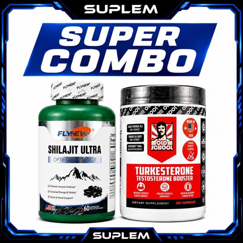 COMBO TURKESTERONE + SHILAJIT ULTRA - Image 1